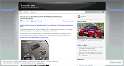 Desktop Screenshot of lovemyauto.wordpress.com