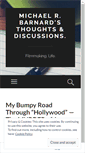 Mobile Screenshot of michaelrbarnard.wordpress.com