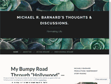 Tablet Screenshot of michaelrbarnard.wordpress.com