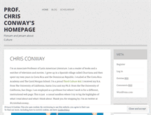 Tablet Screenshot of drconway.wordpress.com