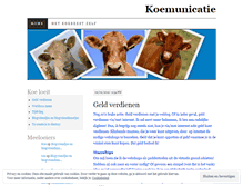 Tablet Screenshot of koemunicatie.wordpress.com