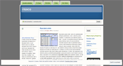 Desktop Screenshot of itesco.wordpress.com