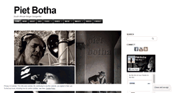 Desktop Screenshot of pietbotha.wordpress.com