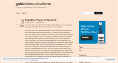 Desktop Screenshot of guidedvisualisations.wordpress.com