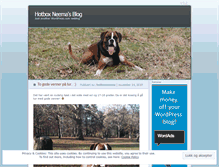 Tablet Screenshot of hotboxneema.wordpress.com