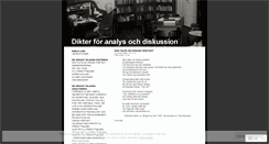 Desktop Screenshot of dikter.wordpress.com