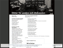 Tablet Screenshot of dikter.wordpress.com