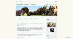Desktop Screenshot of charlesschneider.wordpress.com