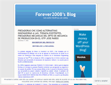 Tablet Screenshot of forever2008.wordpress.com