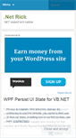 Mobile Screenshot of dotnetrick.wordpress.com