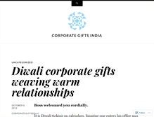 Tablet Screenshot of corporategiftsdi.wordpress.com