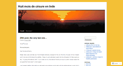 Desktop Screenshot of amandineeninde.wordpress.com