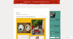 Desktop Screenshot of bellesreveries.wordpress.com