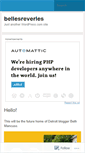Mobile Screenshot of bellesreveries.wordpress.com