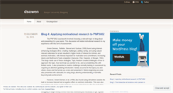 Desktop Screenshot of dsowen.wordpress.com