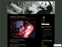 Tablet Screenshot of blueshadow.wordpress.com