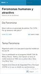 Mobile Screenshot of feromonas.wordpress.com