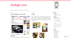 Desktop Screenshot of analogiclove.wordpress.com