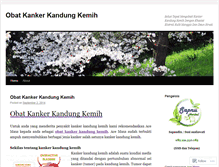 Tablet Screenshot of obatkankerkandungkemih25.wordpress.com