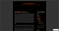 Desktop Screenshot of befavored.wordpress.com