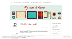 Desktop Screenshot of mynameisasmae.wordpress.com