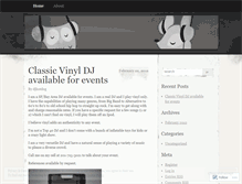 Tablet Screenshot of djhotdog.wordpress.com