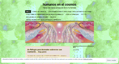 Desktop Screenshot of humanosenelcosmos.wordpress.com