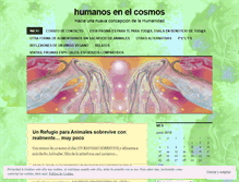 Tablet Screenshot of humanosenelcosmos.wordpress.com