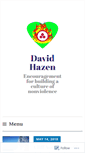 Mobile Screenshot of davidhazen.wordpress.com