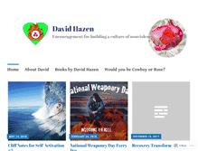 Tablet Screenshot of davidhazen.wordpress.com