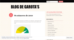 Desktop Screenshot of blogdegarota.wordpress.com