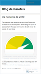 Mobile Screenshot of blogdegarota.wordpress.com
