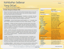 Tablet Screenshot of jejakjejaka.wordpress.com