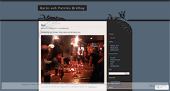 Desktop Screenshot of karinochpatrik.wordpress.com