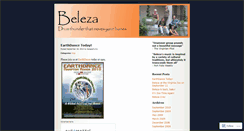 Desktop Screenshot of belezadrums.wordpress.com