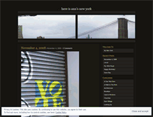 Tablet Screenshot of hereisnewyork.wordpress.com