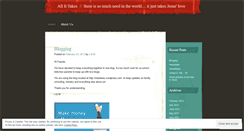 Desktop Screenshot of jmsallittakes.wordpress.com