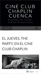 Mobile Screenshot of chaplincineclub.wordpress.com