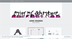 Desktop Screenshot of enjoymyadventure.wordpress.com