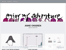 Tablet Screenshot of enjoymyadventure.wordpress.com