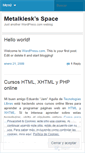 Mobile Screenshot of metalklesk.wordpress.com