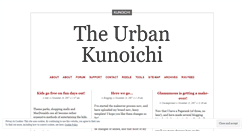 Desktop Screenshot of kunoichi.wordpress.com