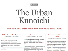 Tablet Screenshot of kunoichi.wordpress.com