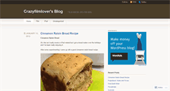 Desktop Screenshot of crazyfilmlover.wordpress.com