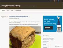 Tablet Screenshot of crazyfilmlover.wordpress.com