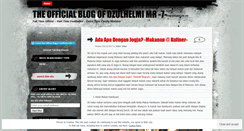Desktop Screenshot of dzulhelmimohdrazali.wordpress.com
