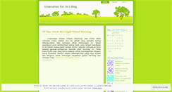 Desktop Screenshot of greenation4us.wordpress.com