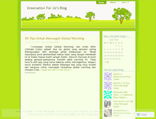 Tablet Screenshot of greenation4us.wordpress.com