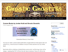 Tablet Screenshot of gnosticgnostrils.wordpress.com