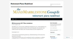 Desktop Screenshot of mandmarblestone.wordpress.com